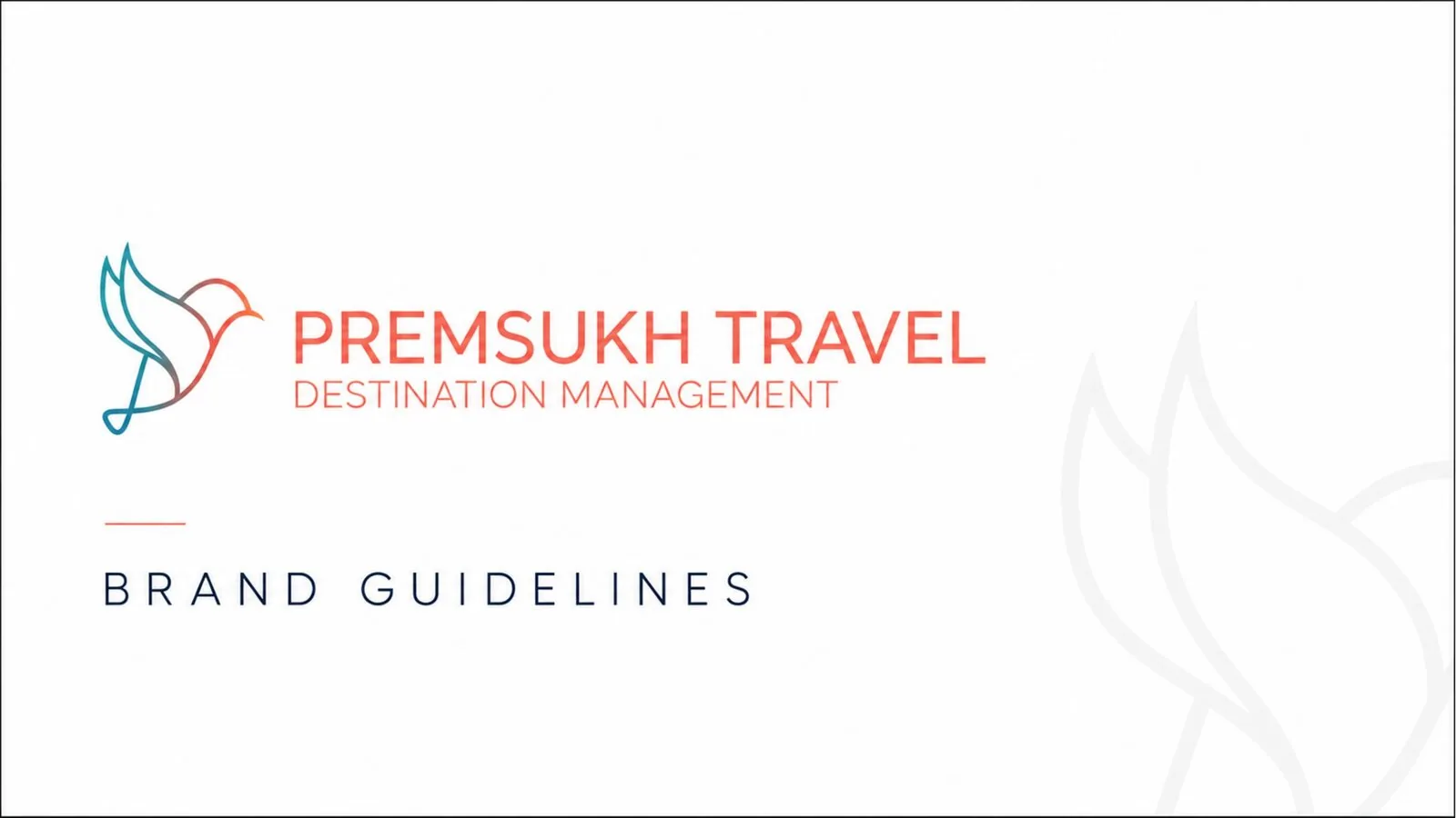 Premsukh Travel — Destination Management &mdash; A refined identity for a destination management company — built to sell curated, inspiring
