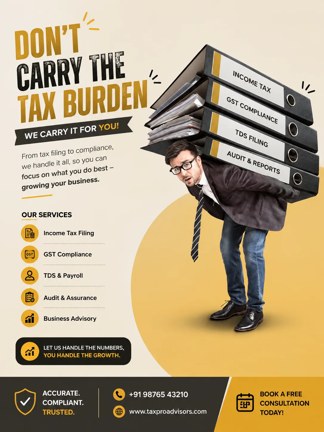 Don't Carry the Tax Burden — Creative Designs case study