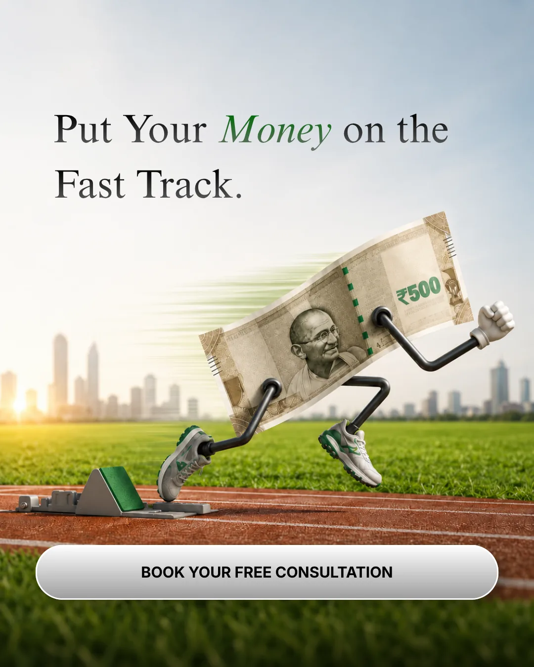 Fast Track to Financial Freedom — Creative Designs case study