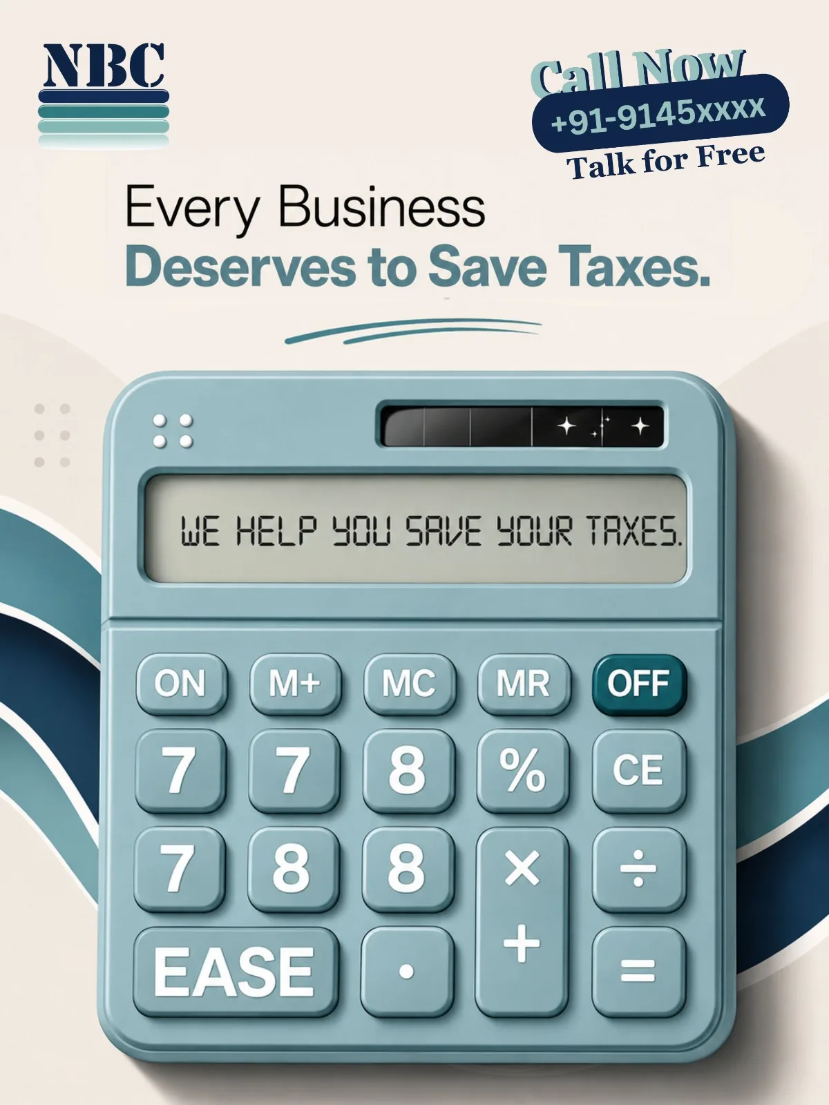 NBC — Every Business Deserves to Save Taxes creative
