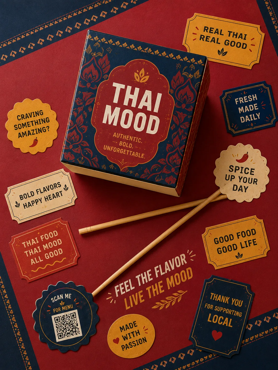 Thai Mood — Real Taste, Real Mood — Creative Designs case study