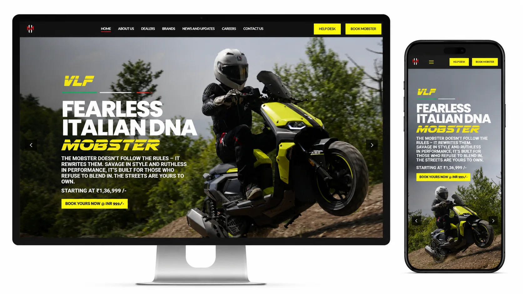 Motohaus — premium motorcycle dealership website