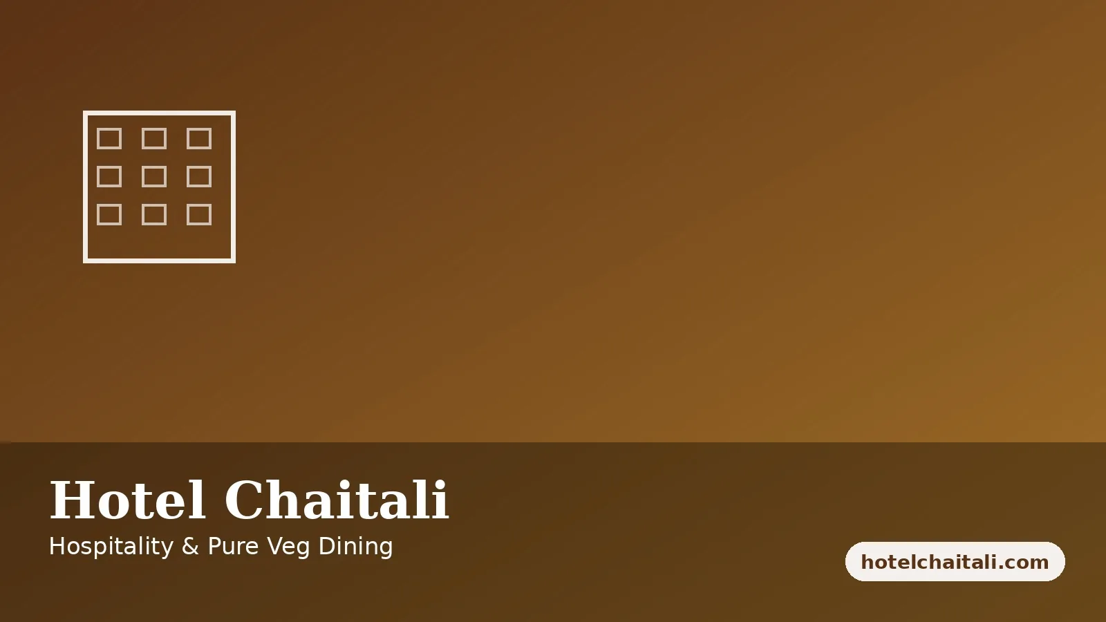 Hotel Chaitali — hospitality and restaurant website