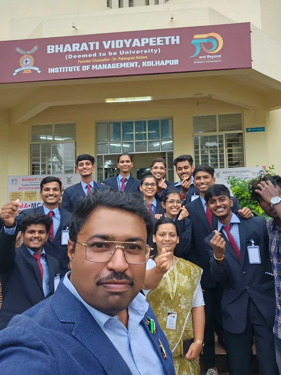 Student Interaction Program at Bharati Vidyapeeth, Kolhapur