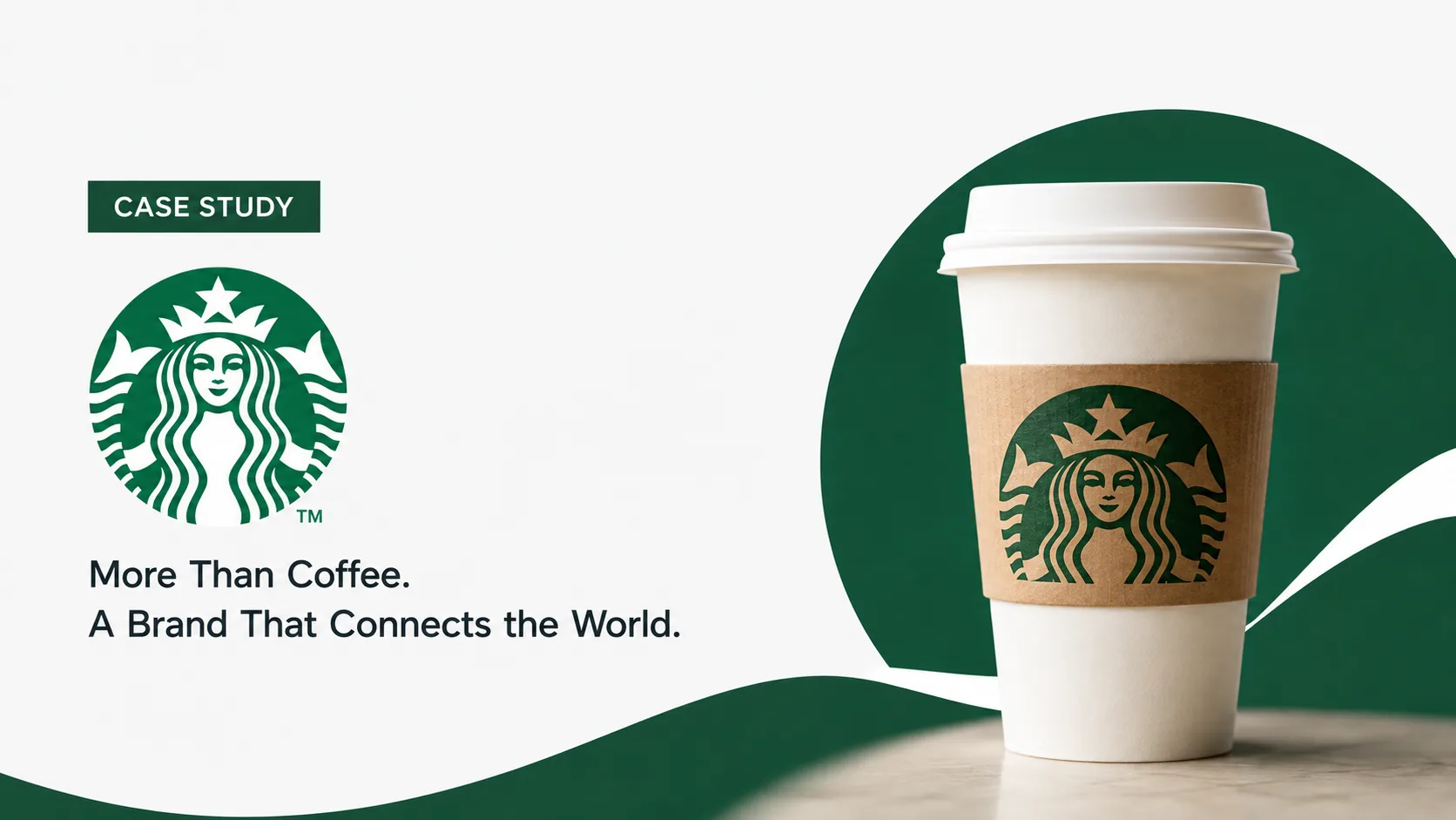 Starbucks &mdash; Selling an Experience, Not Only Coffee