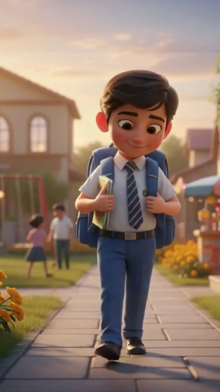 Walking to school