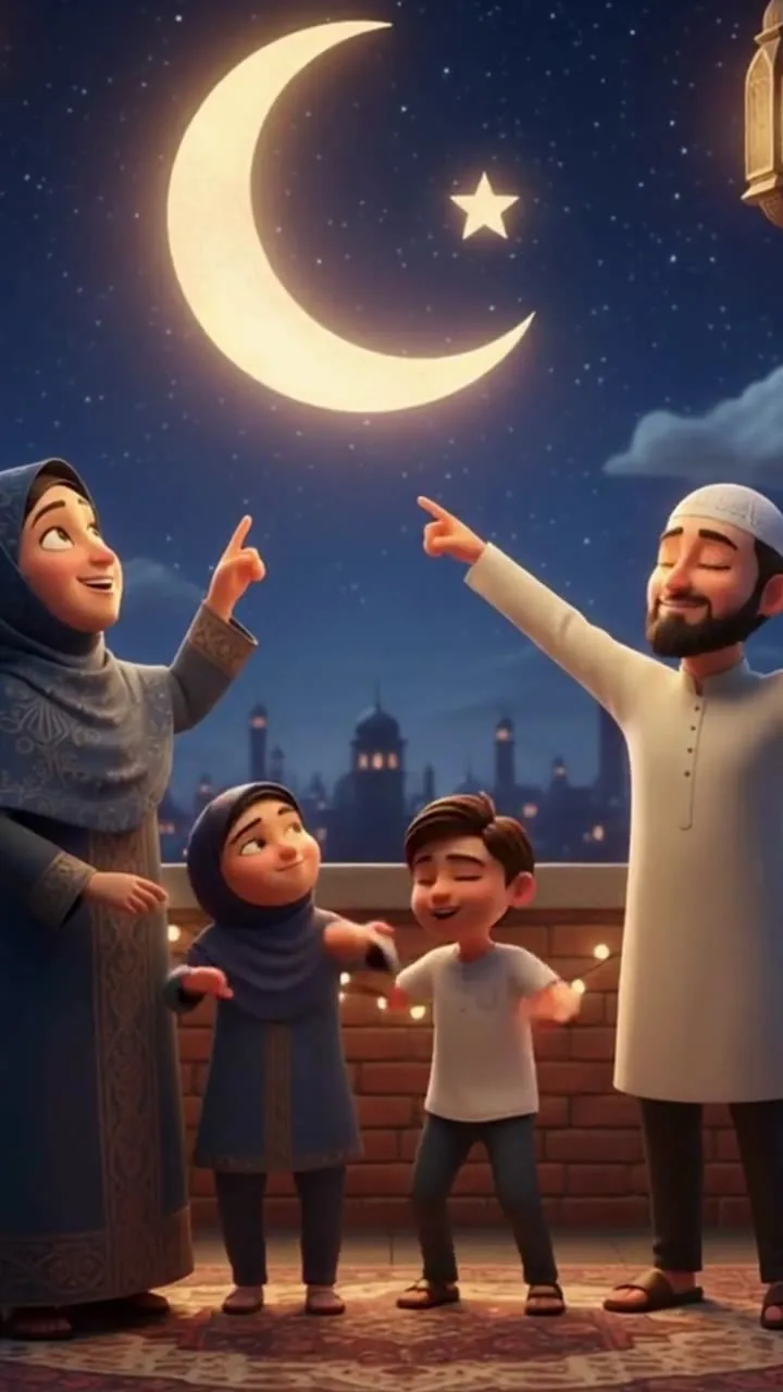A family Eid greeting